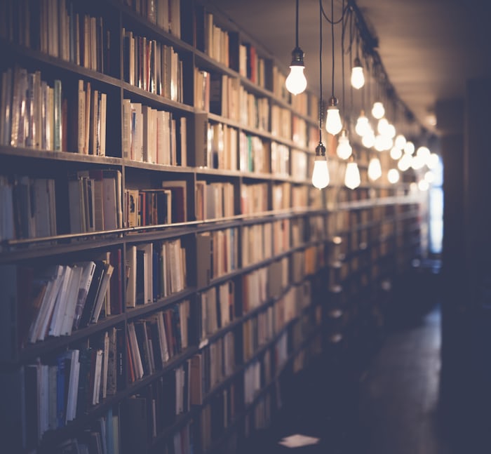 Bibliothèque chaleureuse